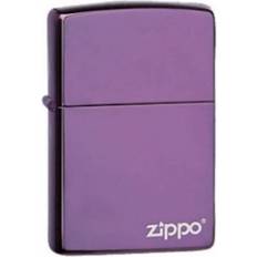 Zippo 24747ZL High Polish Purple with Logo