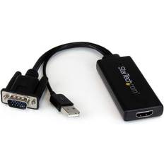 Cables StarTech HDMI-VGA/USB A M-F 0.9ft