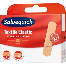Plaster Salvequick Textile Elastic 20-pack
