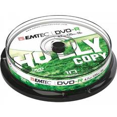 Emtec DVD-R 4.7GB 16x Spindle 10-Pack (ECOVR471016CB)