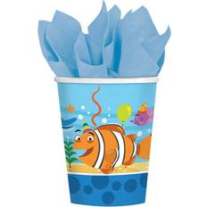 Amscan Paper Cup Ocean Buddies 266ml 8-pack