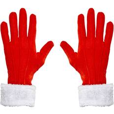Widmann Santa Claus Gloves with Plush Trim