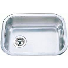 Rustfritt stål Kjøkkenvasker Intra Barents (BA480HC-R01)