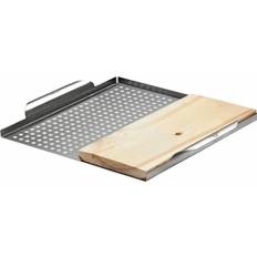 Napoleon Griddle Plates Napoleon Multi Functional Topper With Cedar Plank 70026