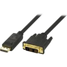 DisplayPort-kabler Deltaco DVI-D Single Link - DisplayPort 2m