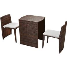 Patio Dining Sets vidaXL 42881 Patio Dining Set, 1 Table incl. 2 Chairs
