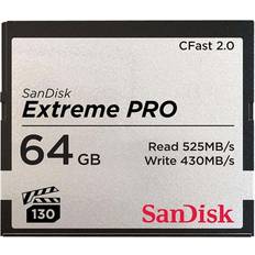 CFast 2.0 Minnekort SanDisk Extreme Pro CFast 2.0 525/430MB/s 64GB