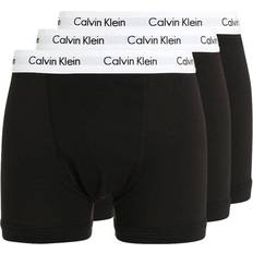 Bekleidung Calvin Klein Cotton Stretch Trunks 3-pack - Black