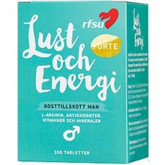E-vitaminer Kosttilskudd RFSU Lust And Energy Forte Man 100 st