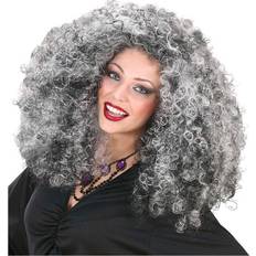Widmann Witch wig Grey