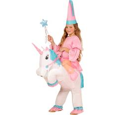 Barn - Oppblåsbare kostymer Kostymer & Klær Widmann Airblown Inflatable Unicorn with Hat