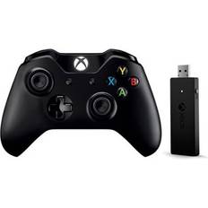 Xbox wireless controller + wireless adapter for windows 10 Game Controllers Microsoft Xbox One Controller + Wireless Adapter for Windows 10