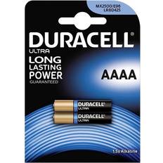 Duracell Batterier - Engangsbatterier Batterier & Ladere Duracell Ultra AAAA 2-pack