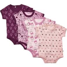 Jungen Bodys Pippi Body 4-pack - Lilac (3820-600)