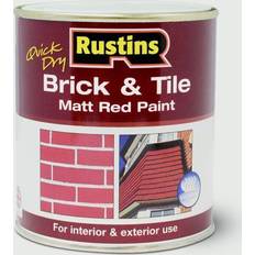 Rustins Quick Dry Brick & Tile Floor Paint Red 0.5L
