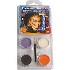 Sminkesett Eulenspiegel Halloween Witch Makeup Set