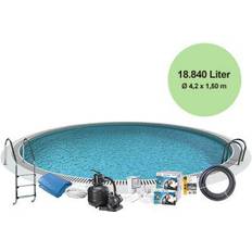 Nedgravde bassenger Swim & Fun Inground Pool Package Ø4.2x1.50m