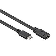 Goobay USB C-USB C 3.1 M-F 3.3ft