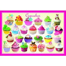 Classic Jigsaw Puzzles Eurographics Cupcakes 100 Pieces