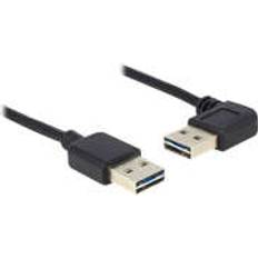 USB A-USB A - USB-kabel Kabler Easy USB A - USB A (1x angled) 2.0 1m