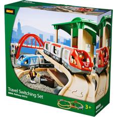 Metall Togsett BRIO Travel Switching Set 33512