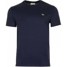 Lacoste Herren T-Shirts Lacoste Men's Crew Neck Pima Cotton Jersey T-shirt - Navy Blue