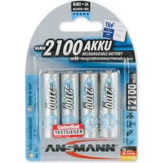 Ansmann NiMH Mignon AA 2100mAh MaxE Compatible 4-pack