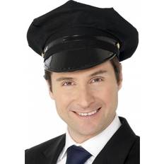 Uniformer & Yrker Hatter Smiffys Chauffeur Hat Black