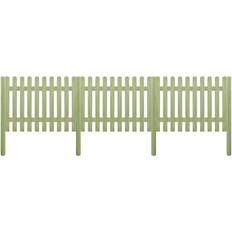vidaXL Picket Fence with Posts 43580 510x170cm