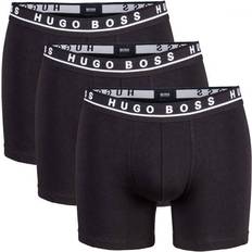 Hugo Boss Boksere Underbukser HUGO BOSS Stretch Cotton Boxer 3-pack - Black