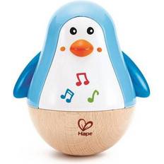 Tiere Babyspielzeuge Hape Penguin Musical Wobbler