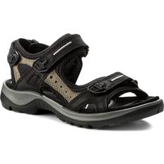 Textile Sport Sandals ecco Offroad W - Black/Mole/Black