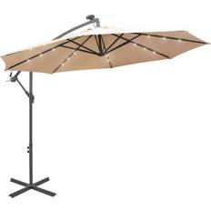 Parasols & Accessories vidaXL Cantilever Umbrella with LED