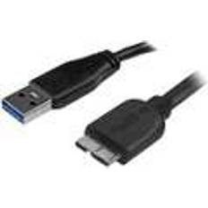 StarTech Slim USB A-USB Micro-B 3.0 3.3ft