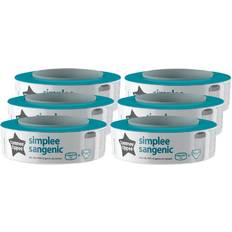 Windelbeutel Tommee Tippee Simplee Sangenic Refill Cassettes 6-pack