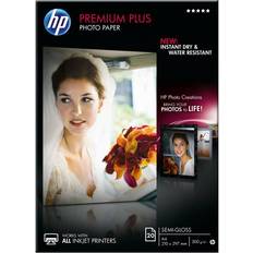 A4 - Tintenstrahl Fotopapier HP Premium Plus Semi-Glossy A4 300g/m² 20Stk.