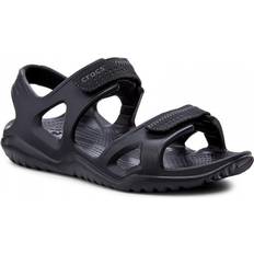 Crocs Sport Sandals Crocs Swiftwater River - Black/Black