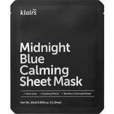 Kjølende Ansiktsmasker Klairs Midnight Blue Calming Sheet Mask 25ml