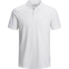 Jack & Jones Herren Poloshirts Jack & Jones Classic Polo Shirt - White/White