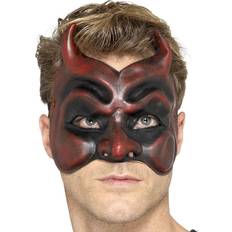 Smiffys Masquerade Devil Mask Latex Mens