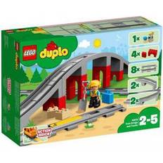 Plastikspielzeug Duplo Lego Duplo Train Bridge & Tracks 10872