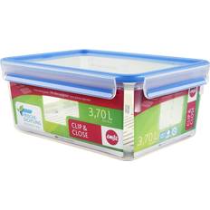 Plastik Küchenbehälter EMSA Clip & Close Küchenbehälter 3.7L