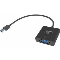 USB A - VGA 0.2m