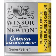 Gule Akvarellmaling Winsor & Newton Cotman Water Colour Cadmium Yellow Pale Hue Half Pan