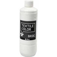Hvite Tekstilfarger Textile Color Paint Basic White 500ml