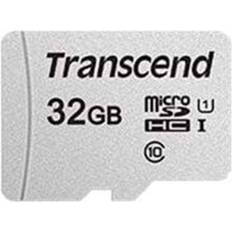 MicroSDHC Minnekort & minnepenner Transcend 300S microSDHC Class 10 UHS-I U1 95/45MB/s 32GB