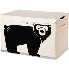 Beige Kister 3 Sprouts Bear Toy Chest