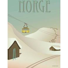 Vissevasse Norway Snow Poster 50x70cm