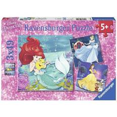 Ravensburger Jigsaw Puzzles Ravensburger The Adventures of the Princesses 3x49 Pieces