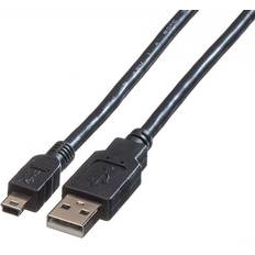 Roline USB A-USB Mini-B 2.0 1.8m
